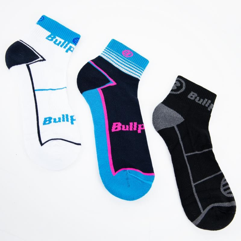 Calcetines Bullpadel BP2105 Cortos Pack 3 Colores