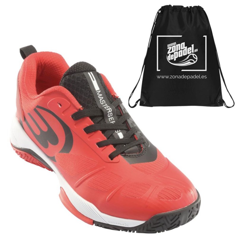 Zapatillas Bullpadel Hack Hybrid 21V Rojas Negras Zapatillas Bullpadel Hack Hybrid 21V Rojas Negras