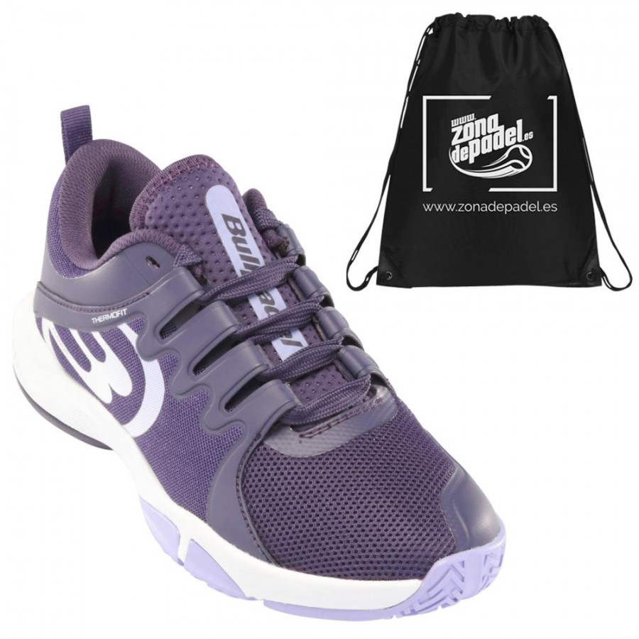 Zapatillas Bullpadel Flow Hybrid Fly 21V Moradas