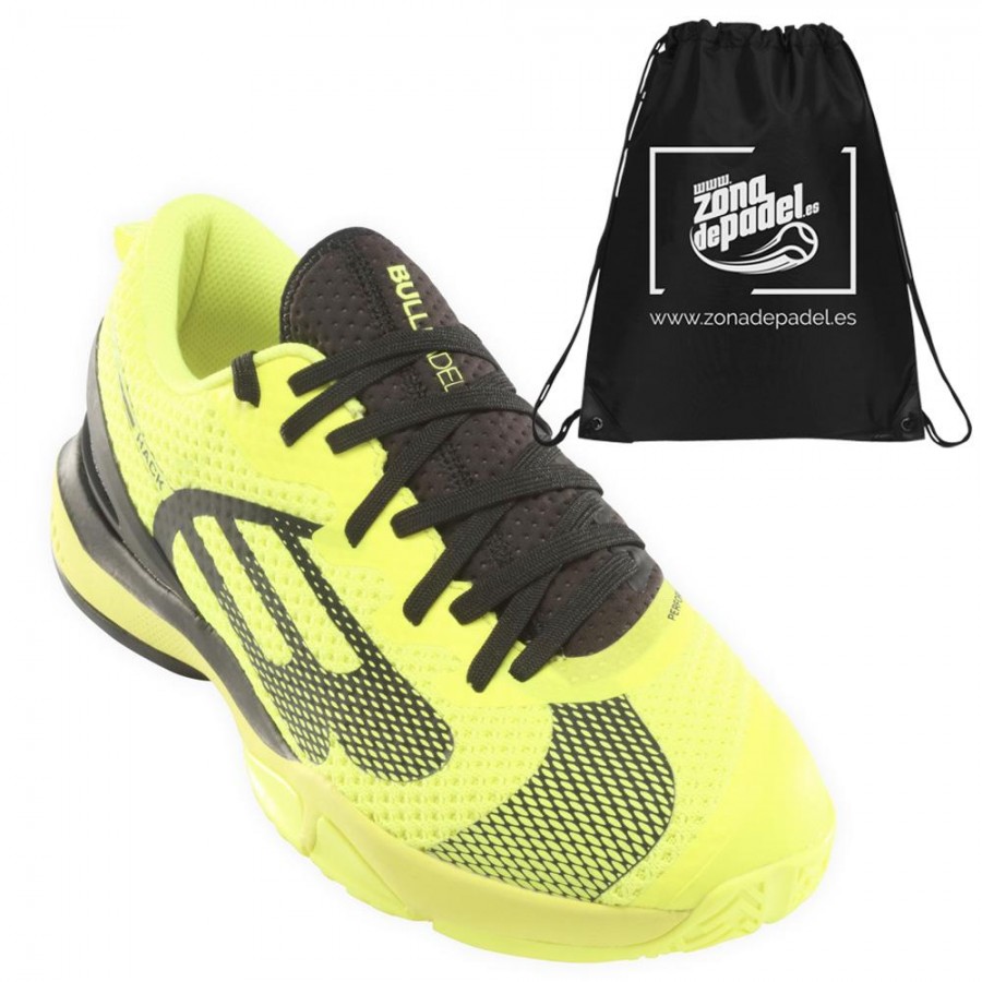 Zapatillas Bullpadel Hack Hybrid Fly 21V Amarillas