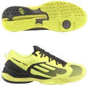 Zapatillas Bullpadel Hack Hybrid Fly 21V Amarillas