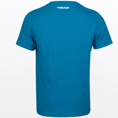 Camiseta Head Padel Font Blue