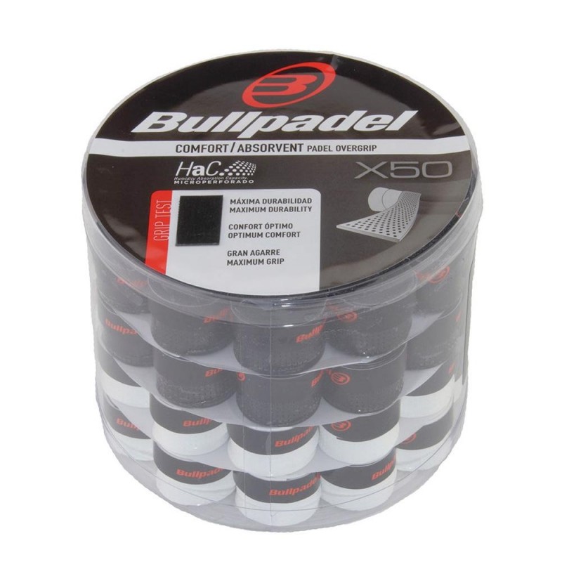 Cubo Bullpadel GB1201 Micro Perforados 50 unidades