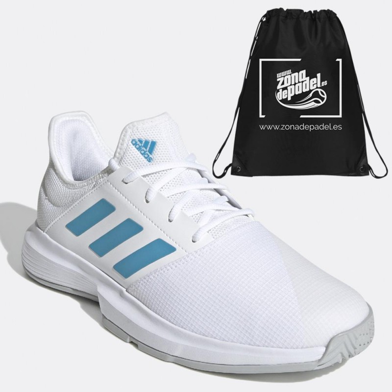 Zapatillas Adidas GameCourt M White Blue 2021 Zapatillas Adidas GameCourt M White Blue 2021