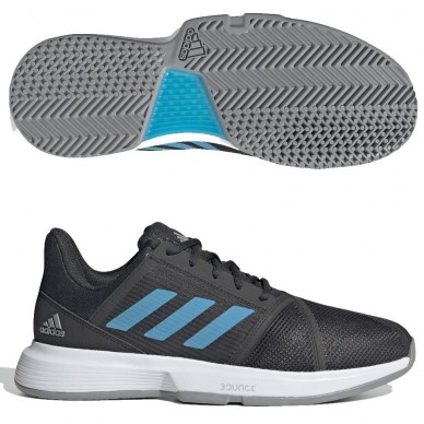 Zapatillas Adidas CourtJam Bounce M Black Blue 2021