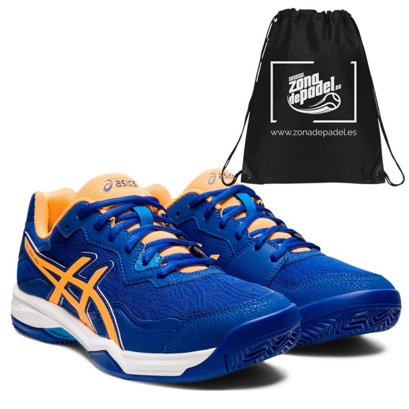 Asics Gel Padel Pro 4 Monaco Blue Orange Asics Gel Padel Pro 4 Monaco Blue Orange