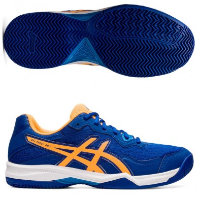 Asics Gel Padel Pro 4 Monaco Blue Orange