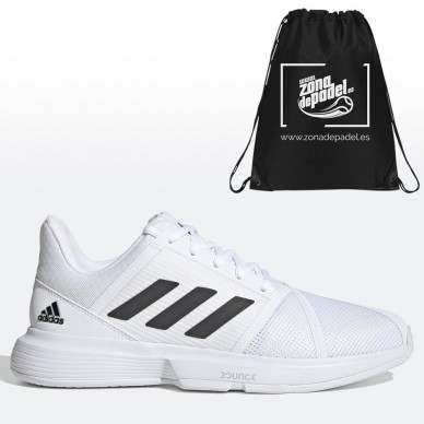 Zapatillas Adidas CourtJam Bounce M White Core Black 2021