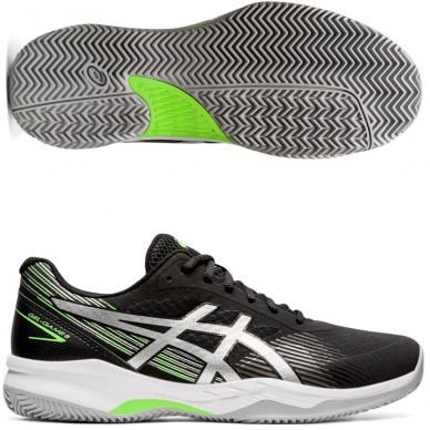 Asics Gel Game 8 Clay 2021 Black pure silver<