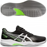 Asics Gel Game 8 Clay Black Pure Silver