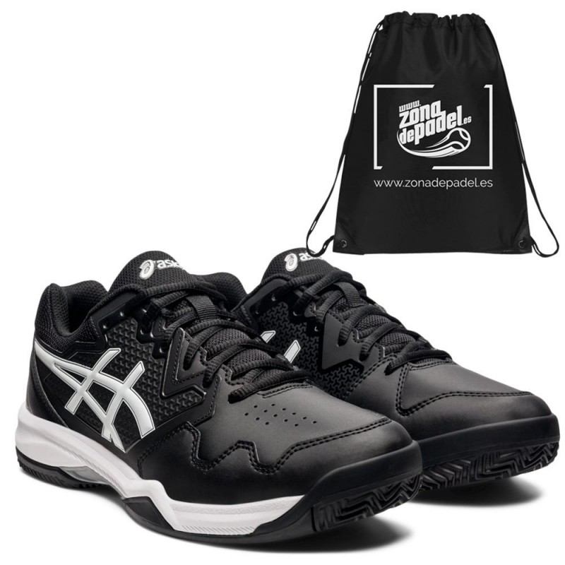 Asics Gel Dedicate 7 Clay Black White Asics Gel Dedicate 7 Clay Black White