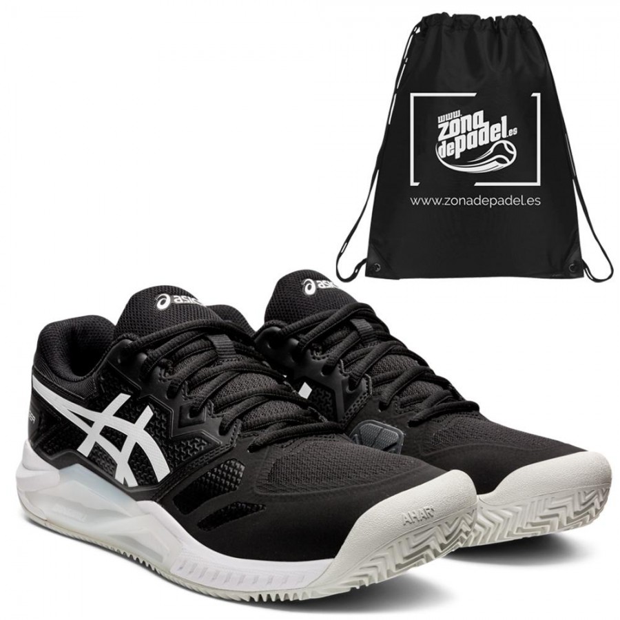 Asics Gel Challenger 13 Clay Black White