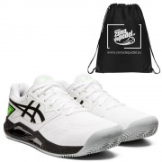 Asics Gel Challenger 13 Clay White Green Gecko