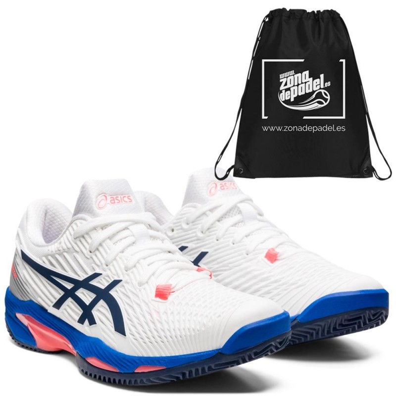 Asics Solution Speed FF 2 Clay White Peaconat Asics Solution Speed FF 2 Clay White Peaconat