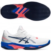 Asics Solution Speed FF 2 Clay White Peaconat