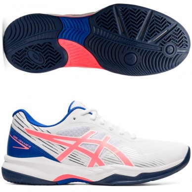 Asics Gel Game 8 Clay White Blazing Coral