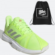 Zapatillas Adidas CourtJam Bounce W Verde Fluor 2021