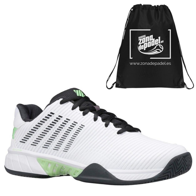 Zapatillas Kswiss Hypercourt Express 2 Blancas Verdes 2021 Zapatillas Kswiss Hypercourt Express 2 Blancas Verdes 2021