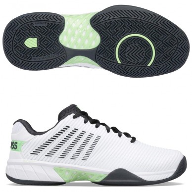 Zapatillas Kswiss Hypercourt Express 2 Blancas Verdes 2021