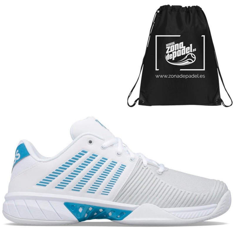 Zapatillas Kswiss Express Light 2 Blancas Azules 2021