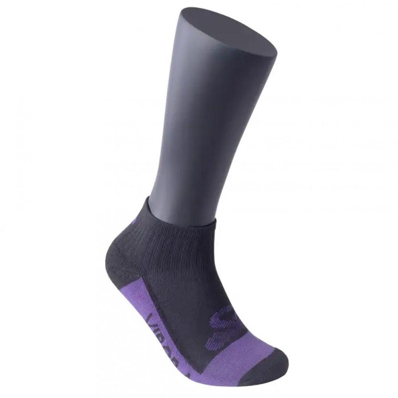 Calcetines Vibora Cortos Negros Violetas Calcetines Vibora Cortos Negros Violetas
