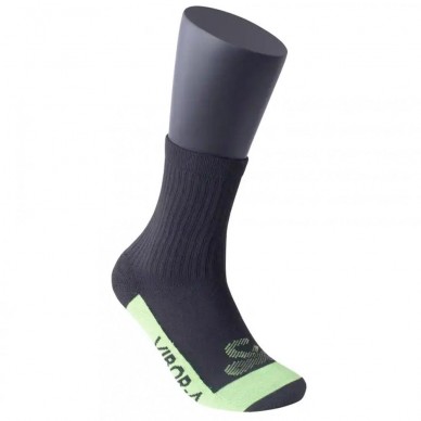 Calcetines Vibora Largos Negros Amarillos Fluor