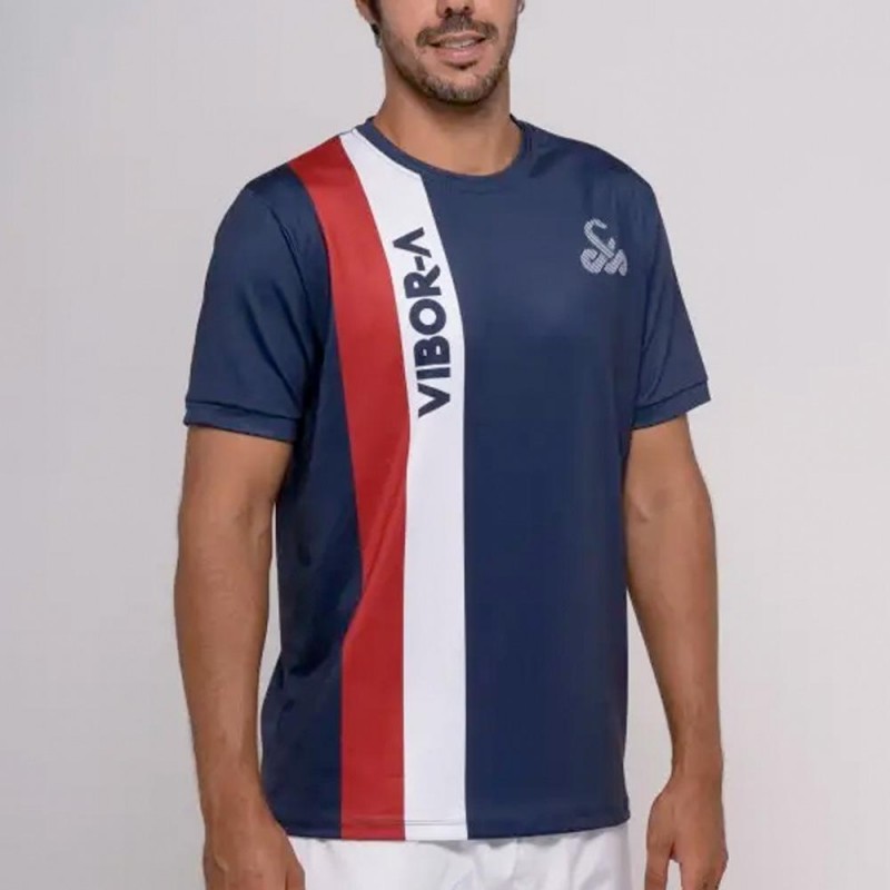 Camiseta Vibora Lethal Pro Marino Blanco Rojo Camiseta Vibora Lethal Pro Marino Blanco Rojo