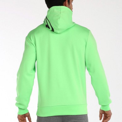 Sudadera Bullpadel Lez Verde Fluor