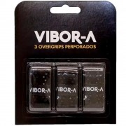 Overgrips Pro Vibora perforado X3 Negro