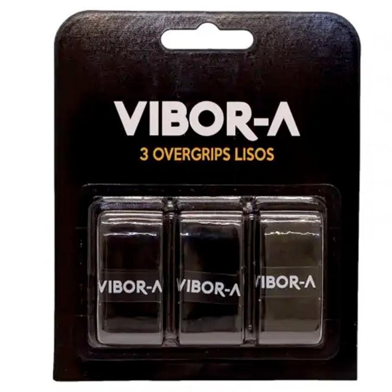 Overgrips Pro Vibora Lisos x3 Negro