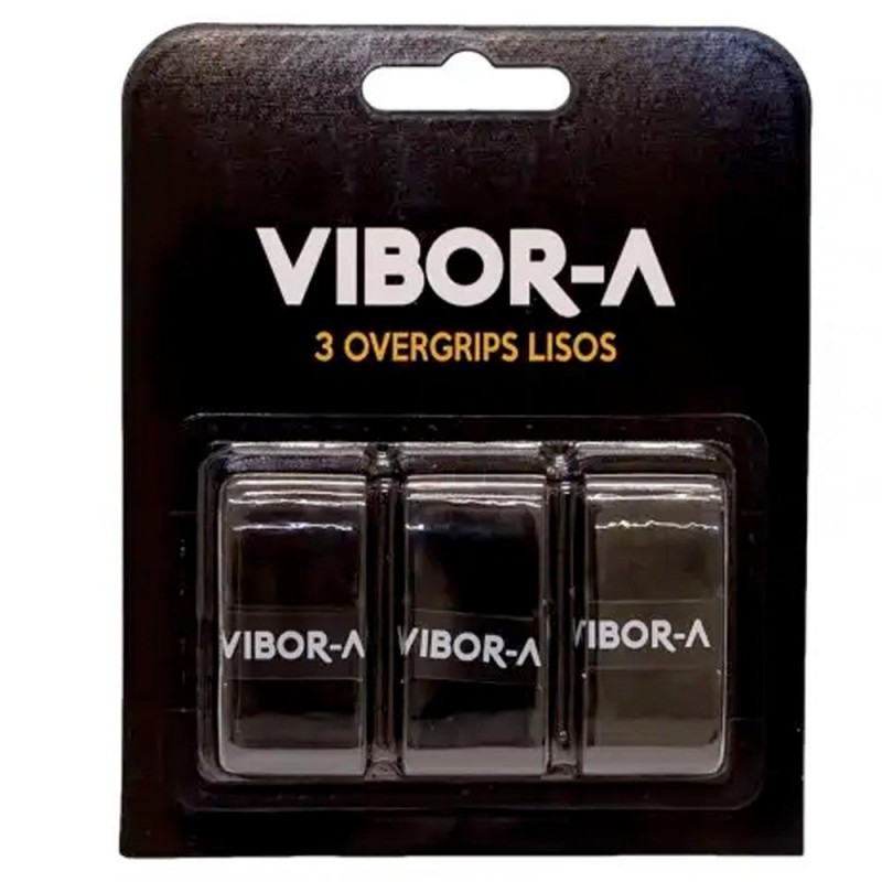 Overgrips Pro Vibora Lisos x3 Negro Overgrips Pro Vibora Lisos x3 Negro