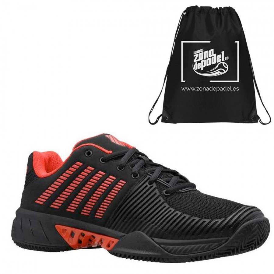 Zapatillas Kswiss Express Light 2 HB Black Poppy Red 2021