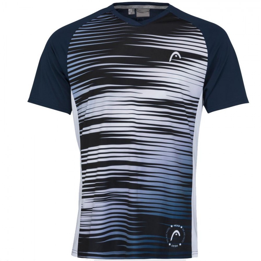 Camiseta HEAD PLAY Tech Azul Marino 