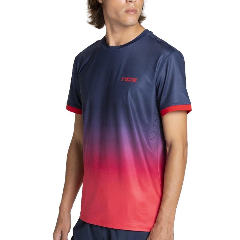 Camiseta Nox Pro Azul Rojo Camiseta Nox Pro Azul Rojo