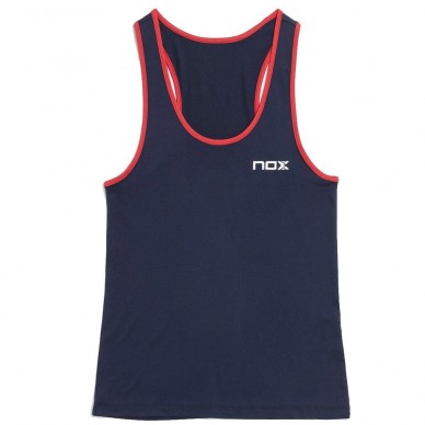 Camiseta tirantes Nox Pro Azul Roja