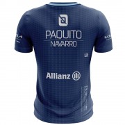 Camiseta Bullpadel Azul Micay Paquito Navarro