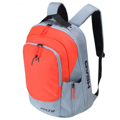 Mochila Head Delta Backpack Grey Orange 2022