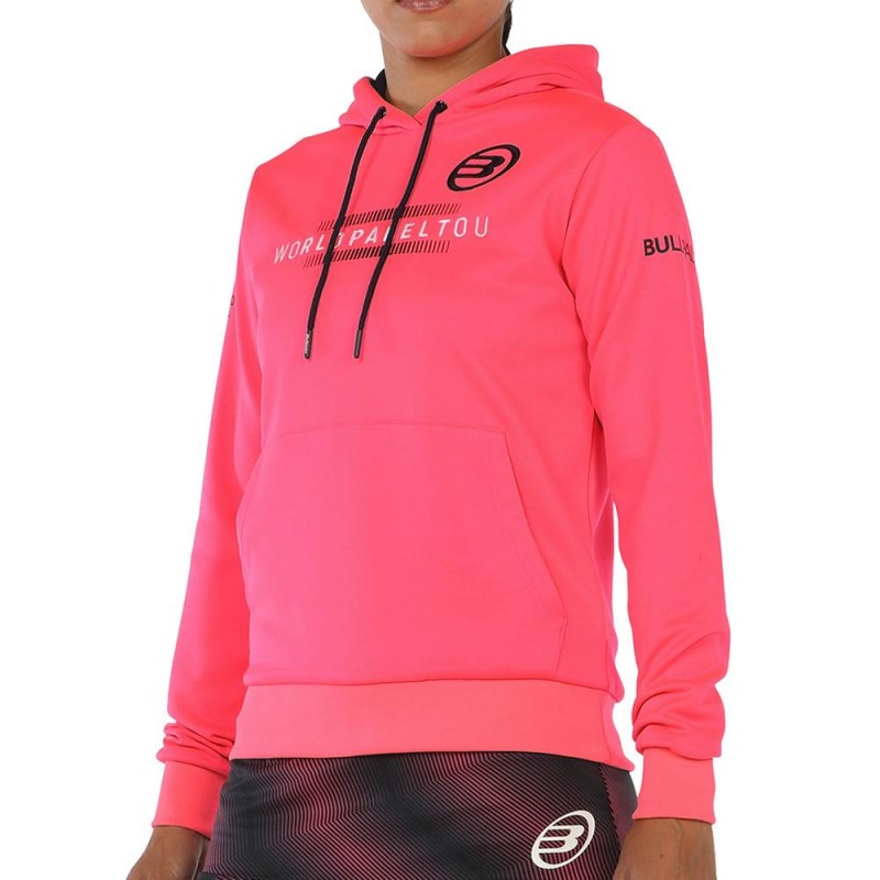 Sudadera Bullpadel Renieba Carmesin Neon Sudadera Bullpadel Renieba Carmesin Neon