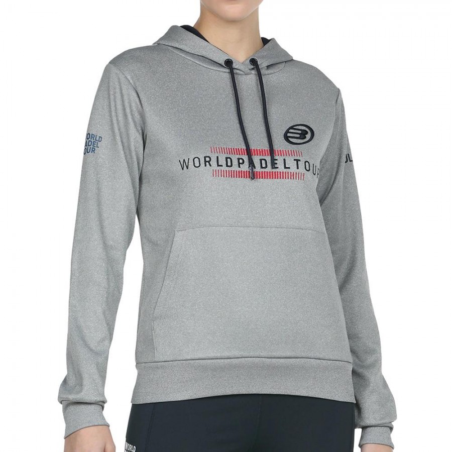 Sudadera Bullpadel Renieba Gris Vigore