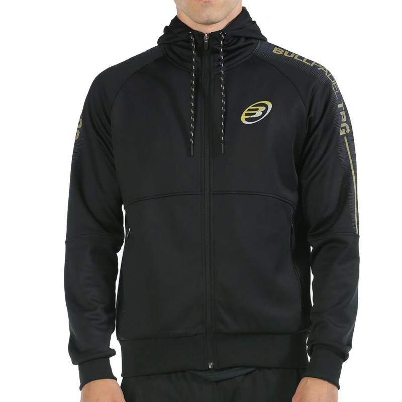 Sudadera Bullpadel Tesana Negra Sudadera Bullpadel Tesana Negra