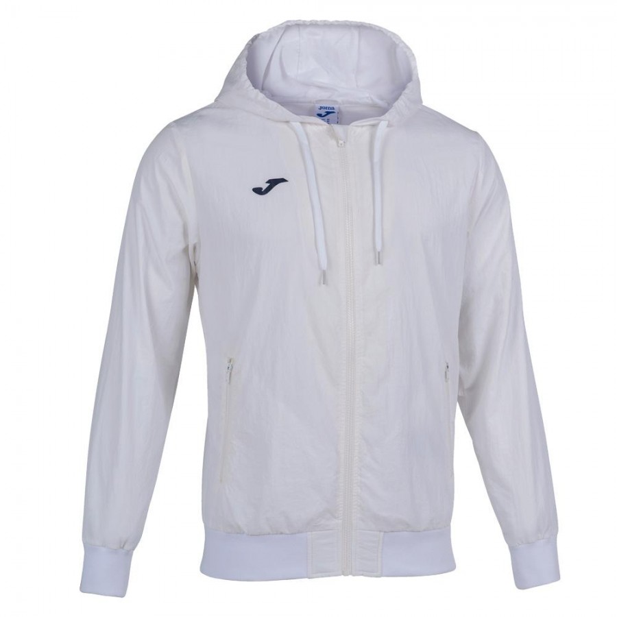 Sudadera Joma Torneo Blanco Marino - Chaqueta deportiva - Zona de Padel