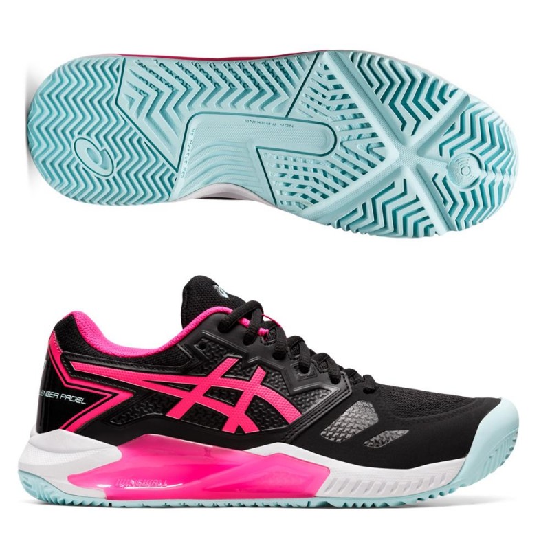 Asics Gel Challenger 13 Clay Black Pink Glo Asics Gel Challenger 13 Clay Black Pink Glo
