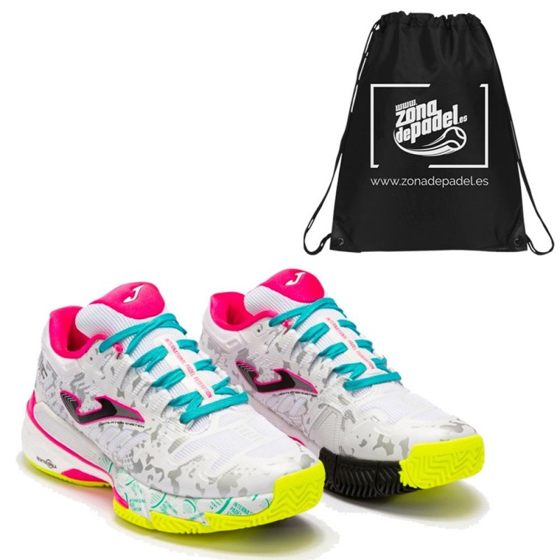 Zapatillas Joma SLAM LADY 2102 Blanco FIP Zapatillas Joma SLAM LADY 2102 Blanco FIP