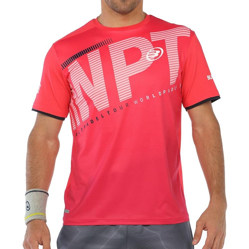 Camiseta Bullpadel Riter Neon Crimson Camiseta Bullpadel Riter Neon Crimson