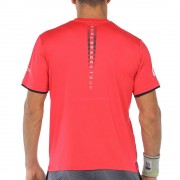 Camiseta Bullpadel Riter Neon Crimson