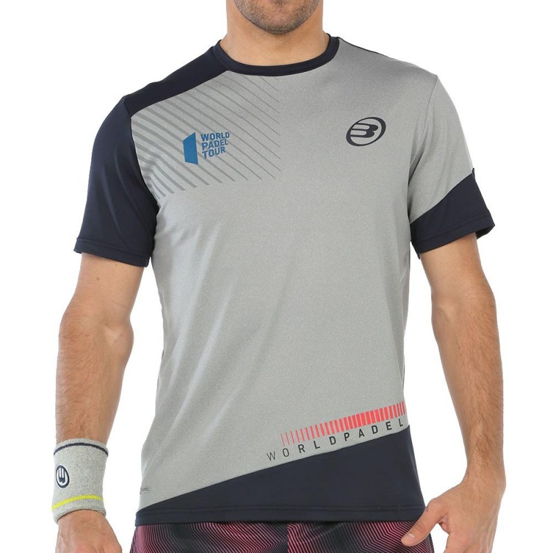 Camiseta Bullpadel Ricione Grey Vigore Camiseta Bullpadel Ricione Grey Vigore