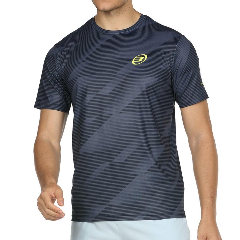 Camiseta Bullpadel Meder Negra Camiseta Bullpadel Meder Negra