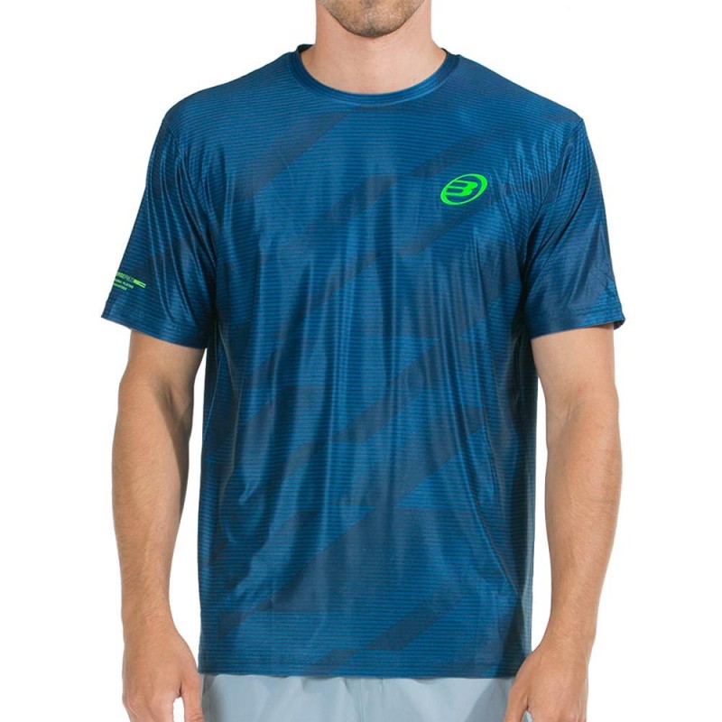 Camiseta Bullpadel Meder Azul Oceano Profundo Camiseta Bullpadel Meder Azul Oceano Profundo