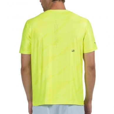 Camiseta Bullpadel Meder Amarillo Fluor