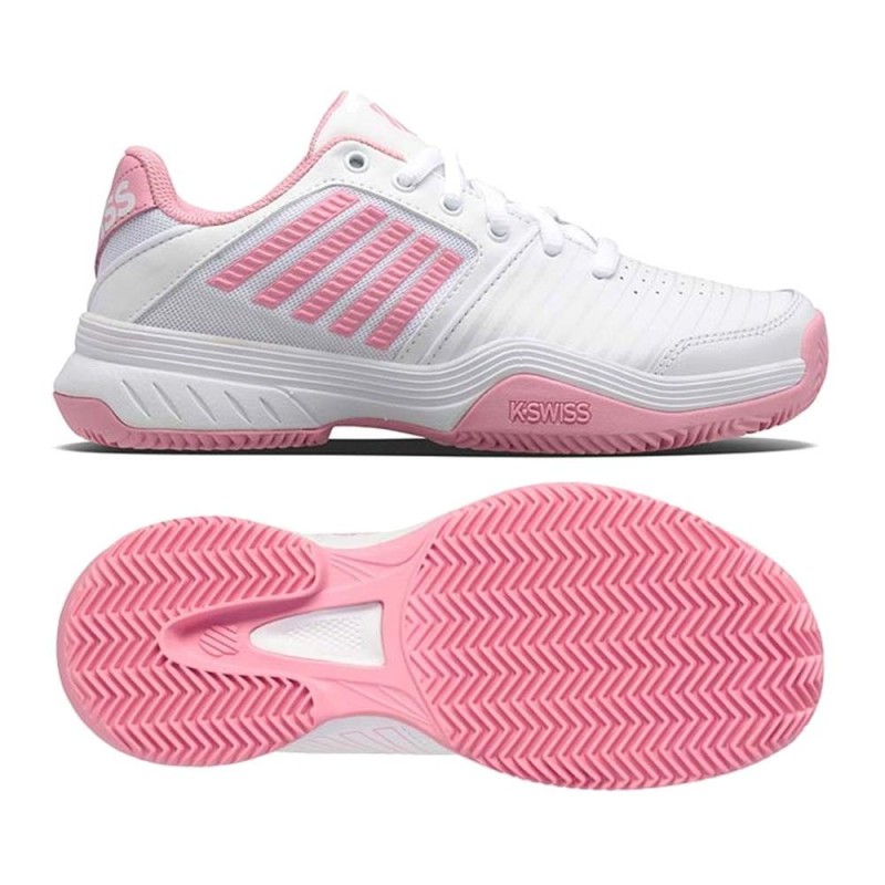 Zapatillas Kswiss Court Express HB White Sea Pink Zapatillas Kswiss Court Express HB White Sea Pink